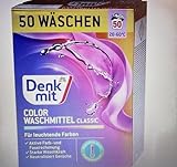 Denkmit Colorwaschmittel Pulver, 50 Wl