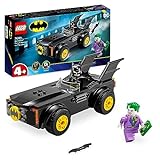 LEGO 76264 DC Verfolgungsjagd im Batmobile: Batman vs. Joker Spielzeugauto-Set, Superhelden-Starterset mit 2 Minifiguren, Spielzeug für Vorschulkinder, Jungen, Mädchen ab 4 Jahren, schnell aufgebaut