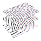 WRITWAA 3 Rollen Geschenkpapier Papiere Dekorationen Party Geburtstag Geschenkpapier Verpackung Bulk Weihnachten Geburtstag Geschenkpapier Für Geschenkpapier Geschenkzubehör