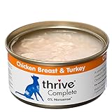 thrive Katze Complete - 100% Hühnerbrust & Truthahn (12-er Pack)