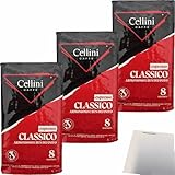 usy Bundle für Cellini Espresso Classico 3er Pack (3x250g Packung) + usy Block