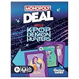 Monopoly Deal: Kpop Dämonenjäger-Kartenspiel, Familienspiele für Kinder, Tweens, Teenager und Erwachsene, 2–5 Spieler, 15 Minuten, ab 8 Jahren