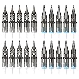Tatooine Tattoo Cartridge Nadeln - 20PCS Mixed Needles 3RL 5RL 5M1 7M1 Permanent Make-up Round Liner Shader Magnum für Tattoo Supplies Cartridge Machine Pens