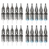 Tatooine Tattoo Cartridge Nadeln - 20PCS Mixed Tattoo Needles 3RL 5RL 5M1 7M1 Permanent Make-up Round Liner Shader Magnum für Tattoo Supplies Cartridge Machine Pens