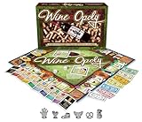 Wine-Opoly Property Trading Brettspiel - Spiel für Erwachsene, Strategiespaß für 2 bis 6 Spieler, ab 18 Jahren, ein vollmundiges, gut ausgewogenes Weinhandelsspiel