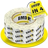 BMD Multi Klebeband | 60mm x 25m | 4 Größen | für Innen & Außen | UV-Beständig | für Unterspannbahnen, Dampfbremsen, Dampfsperren | nach DIN EN 4108 Teil 11 | Profiqualität Made in Germany