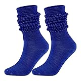 YANFJHV Mittelhohe Tube Bubble Socken Modische und vielseitige Socken Herren- und Damensocken im gleichen Stil Damenkniestrümpfe (BU1, One Size)