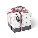 SURPRISA Geschenkbox, Rätselbox Geldgeschenke Verpackung, Gutscheine zum Geburtstag oder Hochzeit, Worträtsel