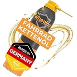 WHEELOO Kettenöl Fahrrad 300 ml I Made in Germany I Für Ebike, Mountainbike, Rennrad Kette I Kettenspray Öl E-Bike ready I Premium Kettenfett Pflege Spray e bike oil Fahrradkette Zubehör