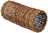 Trixie 62832 Weidentunnel für Meerschweinchen, ø 15 × 33 cm