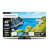 Thomson 65 Zoll (165cm) Google TV 4K UHD Sprachsteuerung Google Assistant Smart TV - 65UG5C14-2024