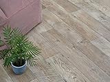 PVC Bodenbelag Vinylboden im robusten Wohn-Stil, Zuschnitt (2m breit, 3m lang)
