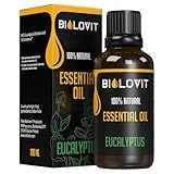 Bilovit natürliches ätherisches Eukalyptusöl, 100% reines Duftöl, Entspannung, Aromatherapie, 100 ml