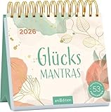 Postkartenkalender Glücksmantras 2026: Wochenkalender 2026, 53 Postkarten für viele Glücksmomente