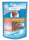 bogar, Bogadent Dental Sticks Katze, Zahnstocher für Hygiene und Gesundheit, Katzensnacks für die Katzen Zahnpflege, Schmackhafte Chips, Mit Fisch, Fleisch, Früchten und Mineralien, 50 g