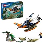 LEGO City Dschungelforscher-Wasserflugzeug, Spielzeug für Kinder, Dschungel-Spielzeug mit Minifiguren, Entdecker-Spielzeug für Mädchen und Jungen ab 6 Jahren 60425