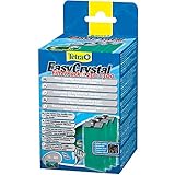 Tetra EasyCrystal Filter Pack C250/300 Filtermaterial mit Aktiv-Kohle, Filterpads für EasyCrystal Innenfilter, geeignet für Aquarien von 15-60 Liter, 3 Stück, grün