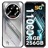 OUKITEL WP62 Outdoor Handy Ohne Vertrag 24GB+256GB, Silber