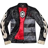 HolyFreedom Zero Inferno Special Edition Motorrad Lederjacke, XL