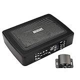 ISUDAR 9 Zoll schlanker Max 600W Subwoofer Aktiv Powered...
