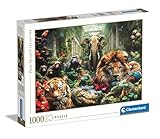 Clementoni 39824 Collection – Mystic Jungle – 1000 Teile, horizontal, Tier-Puzzle, Spaß für Erwachsene, Made in Italy, Mehrfarbig