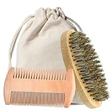 Bartpflege-Paket für Männer, präzises Schneidewerkzeug und weichmachendes Öl für gepflegte und gestylte Bärte, Bart-Styling-Set