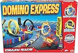 Domino Express Crazy Race, Konstruktionsspielzeug ab 6 Jahren, Domino Spiel mit Dominosteinen für Kinder