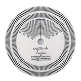 Uooduby LP-Plattenspieler, Stroboskop-Disc-Kalibrierung, Drehzahlmesser, Plattenspieler-Geschwindigkeitserkennung, Plattenkalibrierung