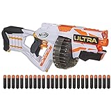 Nerf Ultra One Motorized Blaster in recycelbarer Verpackung – Weiterentwickeltes Design, Trommelmagazin mit hoher Kapazität, 25 Nerf Ultra Darts