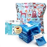 VibeGifting® XXL-Familienpackung – 9 windeleimer nachfüllfolie à 10 m, kompatibel mit Tommee Tippee Nachfüllkassette, Universell, Duftend, Geruchsneutralisierend, BPA-frei, 100% Recycelt