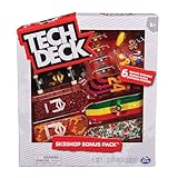 Tech Deck Sk8Shop Bonus Pack - Fingerboard-Set mit 6 authentischen Boards und Zubehör - Jubiläumssets 25 Jahre (Zufallsauswahl - Sortierung mit verschiedenen Produkten)