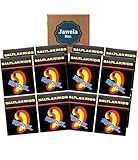 Spunk Salzlakritz 2 x 8er Pack- Jawela Set - Spunk Saltlakrid 16x23g - Lakritz Spezialität aus Dänemark