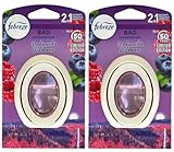Febreze Bad Lufterfrischer, Limited Edition Nordamerika Winterbeeren Kontinuierliche Geruchsentfernung und -verhinderung, 2 Stück