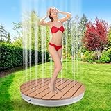 Bsteciar Gartendusche Rund Outdoor Pool Bodendusche