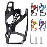 Flaschenhalter Fahrrad Getränkehalter Fahrrad Flaschenhalter Verbesserte Version Trinkflaschenhalter Fahrrad schön unzerbrechlich Leicht fahrradflaschenhalterung Schwarz