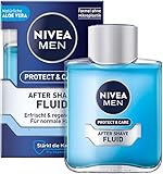 NIVEA MEN Protect & Care After Shave Fluid (100 ml),...