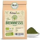 Bio Brennesselpulver (500g) | Rohkost | Brennesselblätter gemahlen | grünes Bio Smoothie Pulver | Brennesselblattpulver