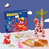 Raobioen Bunte Origami-Set, 152 Blätter Origami-Papier und 100 Blätter von Bunten Doppelseitigen Einsatz Linie Papier, Origami Geschenk für Mädchen Jungen Erwachsene Anfänger Ausbildung Handwerk