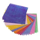 F Fityle 6X 50 PCS Farbiges Origami Papier Quadrat Papiere Handmade DIY Scrapbooking Karten Geschenk