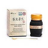 GINLAC DUO GOLD Premium Roter Panax Ginseng - Fermentiertes Extrakt | echter koreanischer Ginseng | ginsenoside Rg1, Rb1 and Rg3 : 12mg/g 70%, Fermentiertes Extrakt aus rotem Ginseng 30%, 50 mg