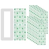 50 Stück Duschpflaster Wasserfest 15 * 9cm Wundpflaster Steril Transparent Wasserdichtes Pflaster Sterile Kompressen Wasserfeste Pflaster für Schwimmen,Tätowierung,Schnitt,Abrasion