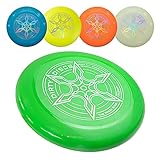 Indy - Dirty DISC (175 g) (Grün) Frisbee, Professionelle Frisbeescheibe, Wurfscheibe, Fliegende Scheibe, Sport Spielzeug, Sport Spiel für Kinder und Erwachsene