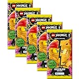 Lego Ninjago Serie 8 Next Level Trading Cards - 5 Booster