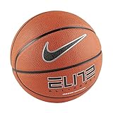 NIKE 9017/29 Elite All Court 8 Basketball Amber/Black/Metallic Sillv 7