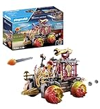 PLAYMOBIL Novelmore 71299 Burnham Raiders - Feuerkampfwagen, feuriger Kampf zwischen Burnham Raider und Novelmore, mit Rammbock, Flammenrädern und Schleudersitz, Spielzeug für Kinder ab 4 Jahren