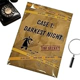 Generisch Detektiv Spiele,Logik-Krimi-Spielzeug | Logisches Deduktionsspiel - Für Erwachsene Und Heranwachsende Bei Familienabenden Sowie Nachtaktivitäten Camping Und