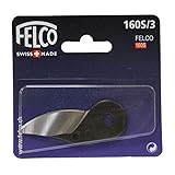 FELCO 160S/3 Ersatz-Klinge für Gartenschere FELCO 600 (Länge 160 mm, Klinge für Gartenschere, einfache Montage), Grau