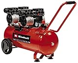 Einhell Kompressor TE-AC 50 Silent (1500 W., max. 8 bar, 50 l-Tank, 270 l/min Ansaugleistung, Motordrehzahl 1450 min^-1, Druckminderer, Manometer, ölfrei)