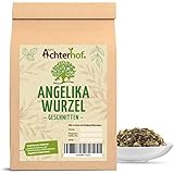 100g Angelikawurzel geschnitten Kräuter Tee - Natürlich vom Achterhof Angelika Wurzel