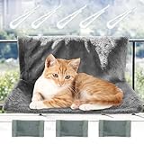 Heizkörperbett für Katzen,Katzenheizungsliege Katzenhängematte für Heizungen,HeizkörperliegeKatzen,Heizkörper Katzen Liege Matte Bett,Katzenbet HeizunKatzen hängematte für alle gängigen Heizkörper